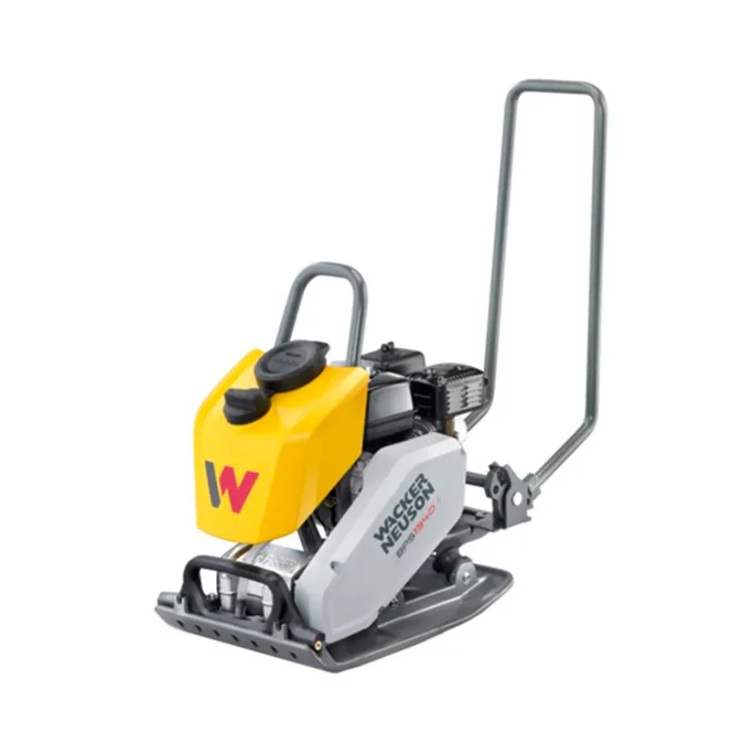 Wacker plate compactor for soil and asphalt compaction